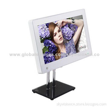 12-inch LED digital photo frame with montion sensor, 800x600 pixels, wall mountable